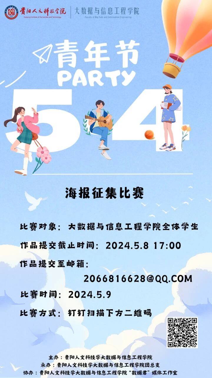五四青年节｜继承“五四”精神，展现青春风采海报征集大赛