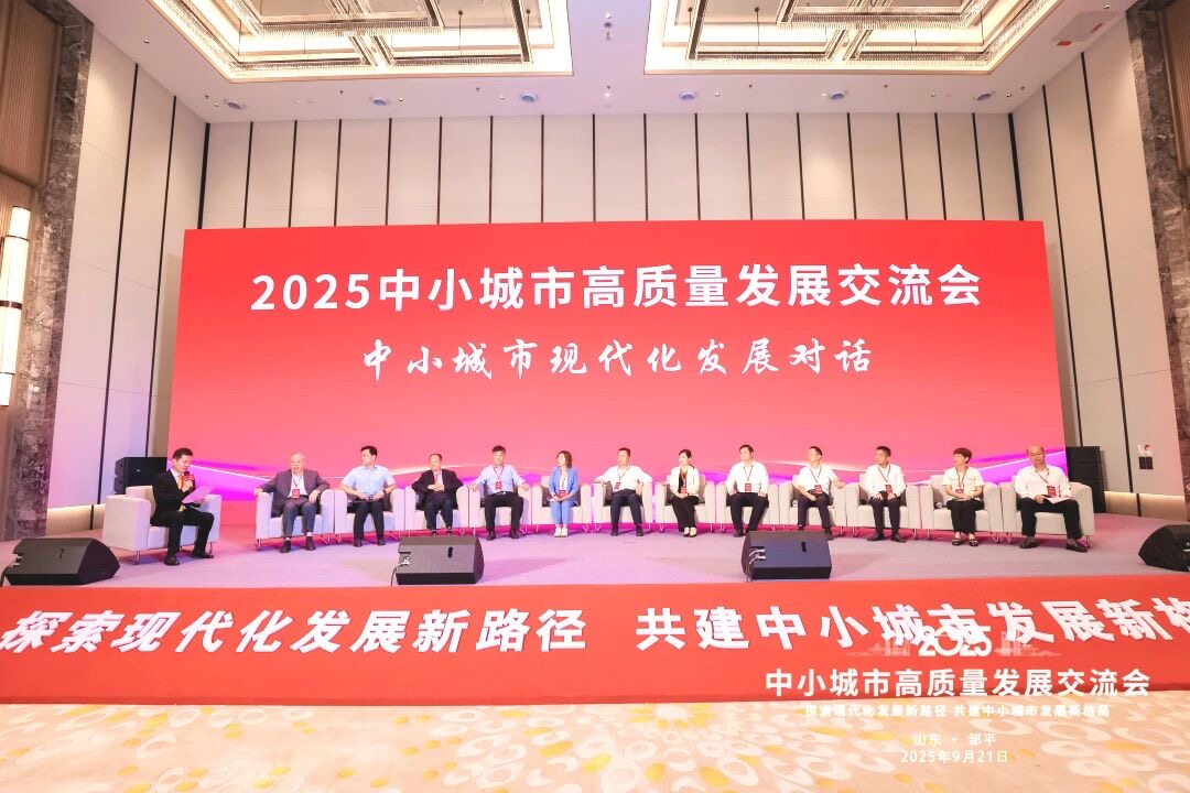 伟德常务副校长黄玮受邀参加2025中小城市高质量发展交流会