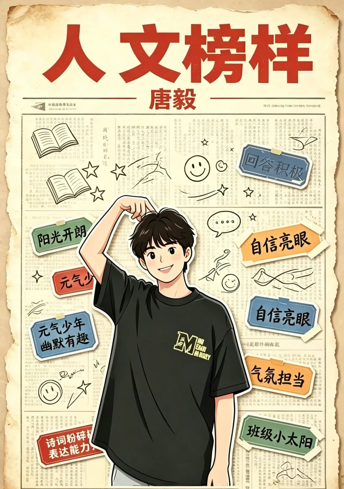 人文微榜样㊽ | 敢试敢为，步履不停——唐毅
